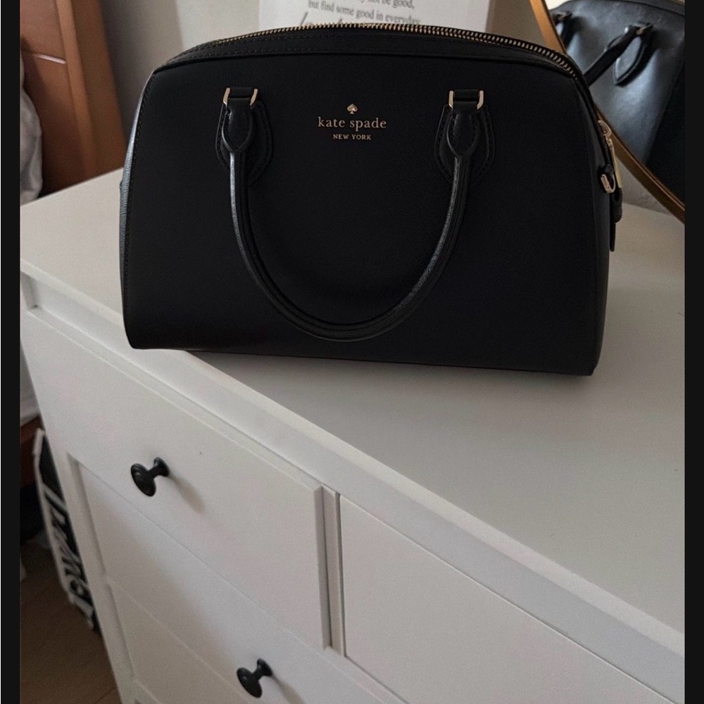 Kate Spade Classic Black Satchel - Picture 2 of 6